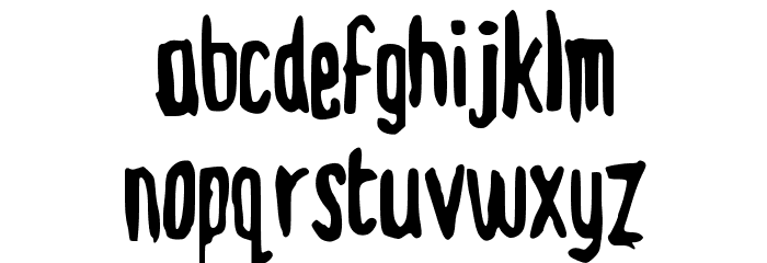 Dickie Font LOWERCASE