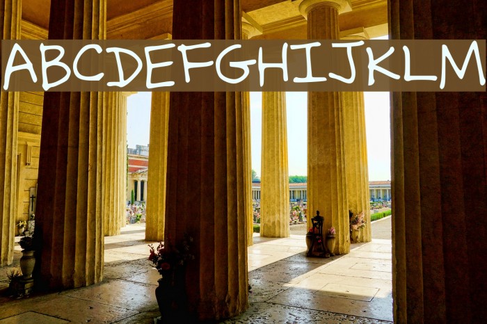 Dicks Handwriting Font examples