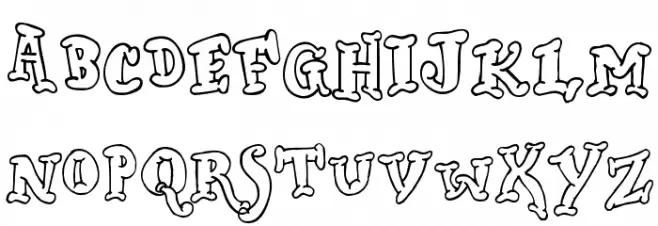 Dickwhipped Lincoln Caratteri MINUSCOLO