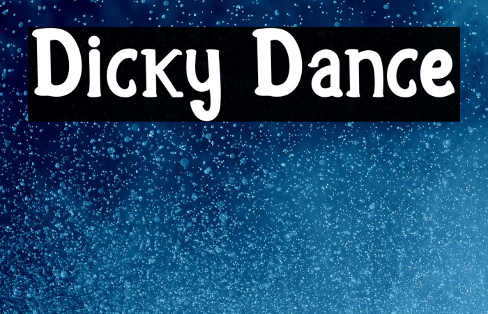 Dicky Dance Example 3