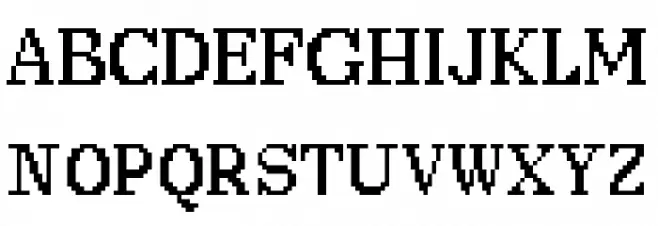 Dico 字体 大写