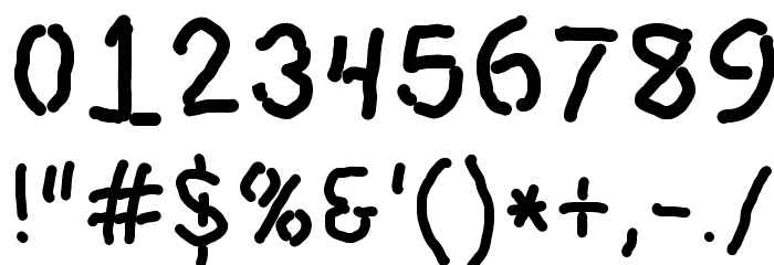 Dictator Font OTHER CHARS