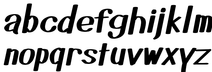 Did you see that Font LOWERCASE