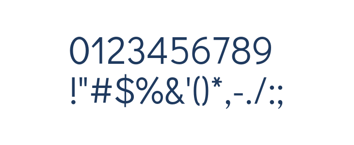 Didact Gothic Regular2 Other Characters