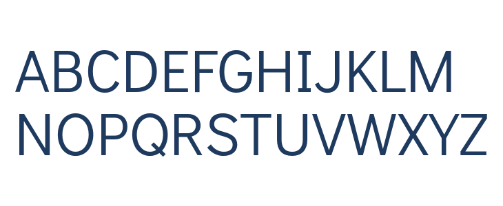 Didact Gothic Regular2 Uppercase