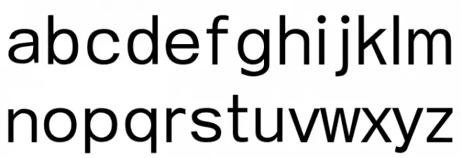 Didi Font LOWERCASE
