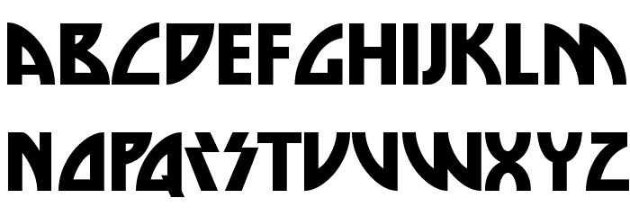 Die Nasty Font LOWERCASE