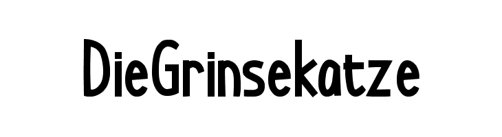 DieGrinsekatze  नि: शुल्क फ़ॉन्ट्स डाउनलोड