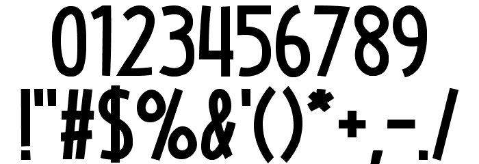 DieGrinsekatze Font OTHER CHARS