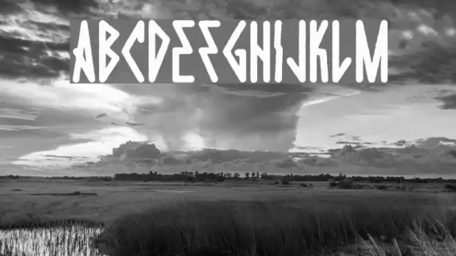 DieHardRegular Font examples