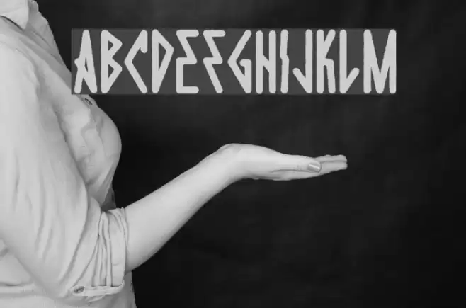 DieHardRegular Font examples