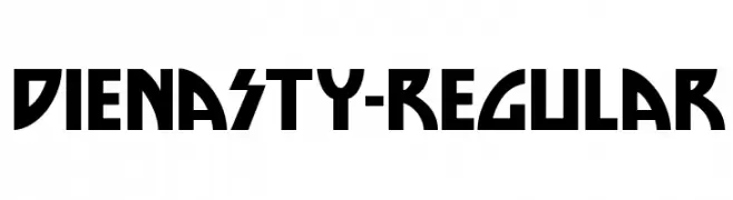 DieNasty-Regular  لخطوط تنزيل
