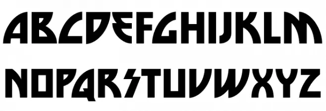 DieNasty-Regular Schriftart Groß