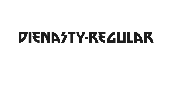 DieNasty-Regular Logo