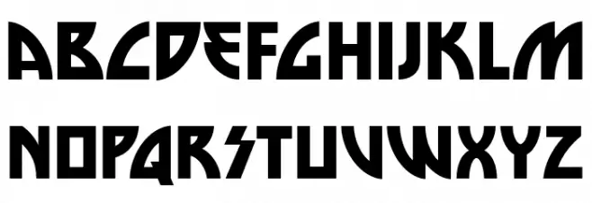 DieNasty-Regular خط أحرف صغيرة