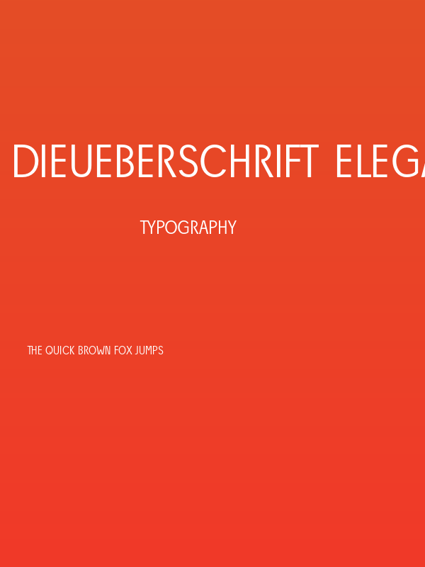 DieUeberSchrift-Elegantreduced Poster