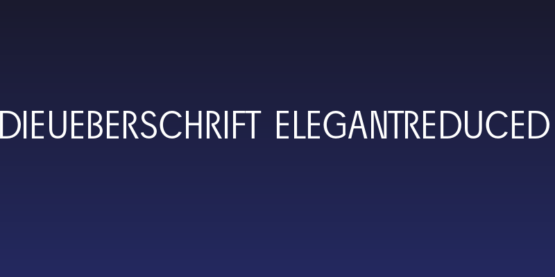 DieUeberSchrift-Elegantreduced Social Header