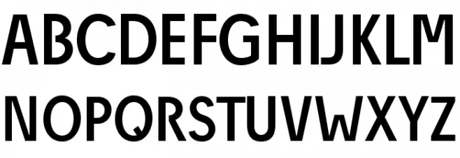 DieUeberSchrift-Normalreduced 字体 大写