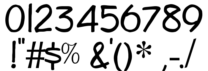 Diego Regular Font OTHER CHARS