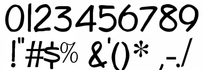 Diego Regular Font OTHER CHARS