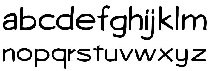 Diego Regular Font LOWERCASE
