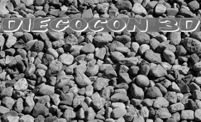 DiegoCon 3D Font examples