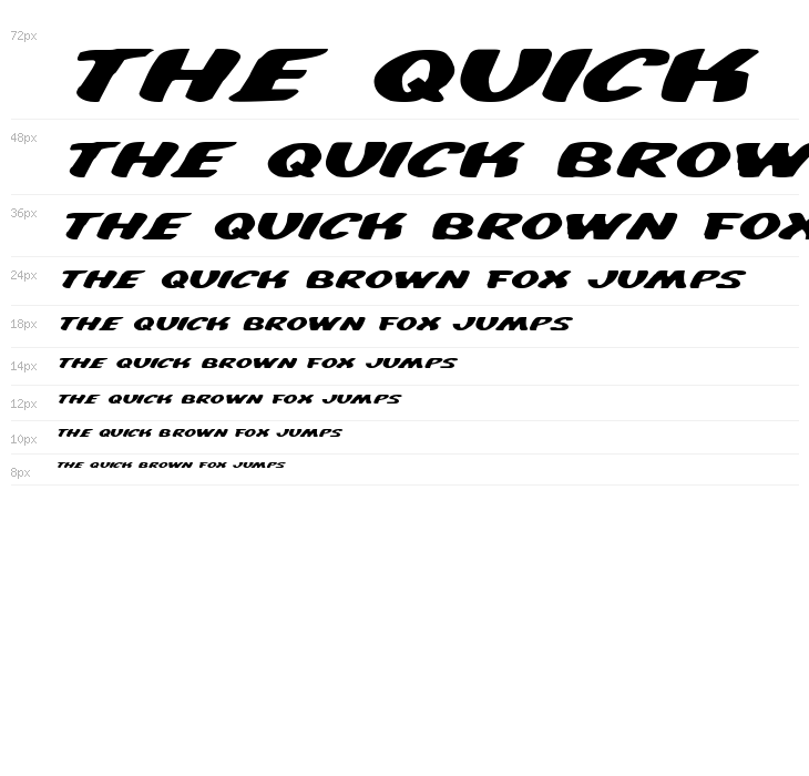 DiegoCon Italic Waterfall