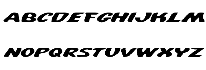 DiegoCon Italic Font LOWERCASE