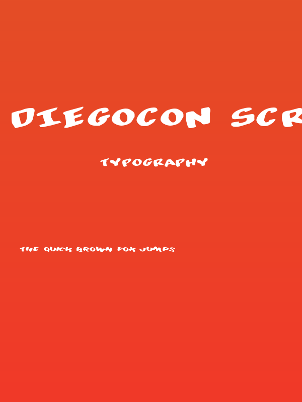 DiegoCon Scrambled Poster