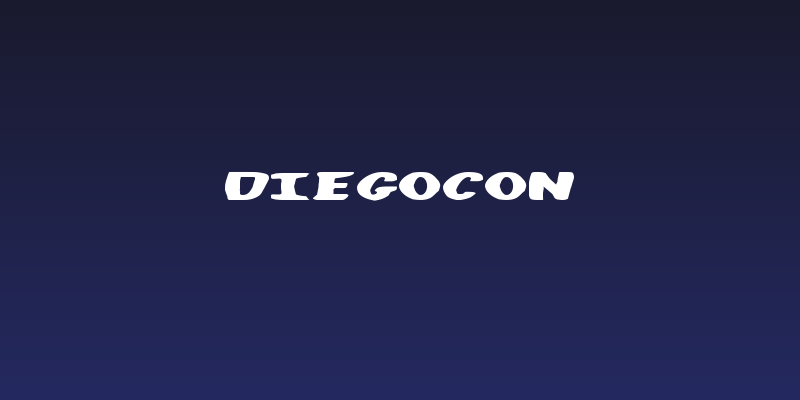 DiegoCon Social Header