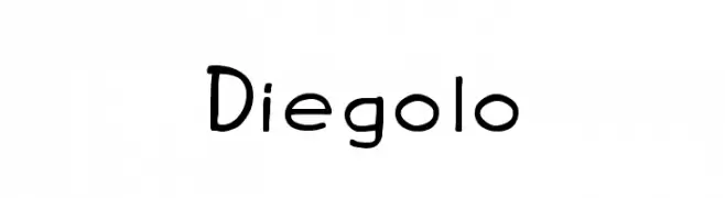 Diegolo  Скачать бесплатные шрифты