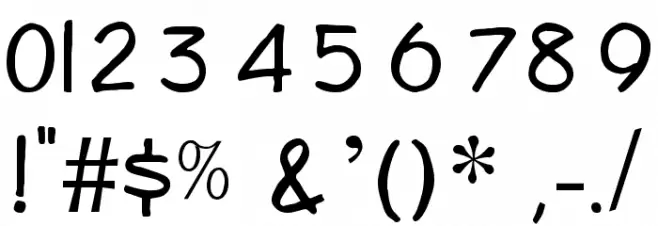 Diegolo Font OTHER CHARS