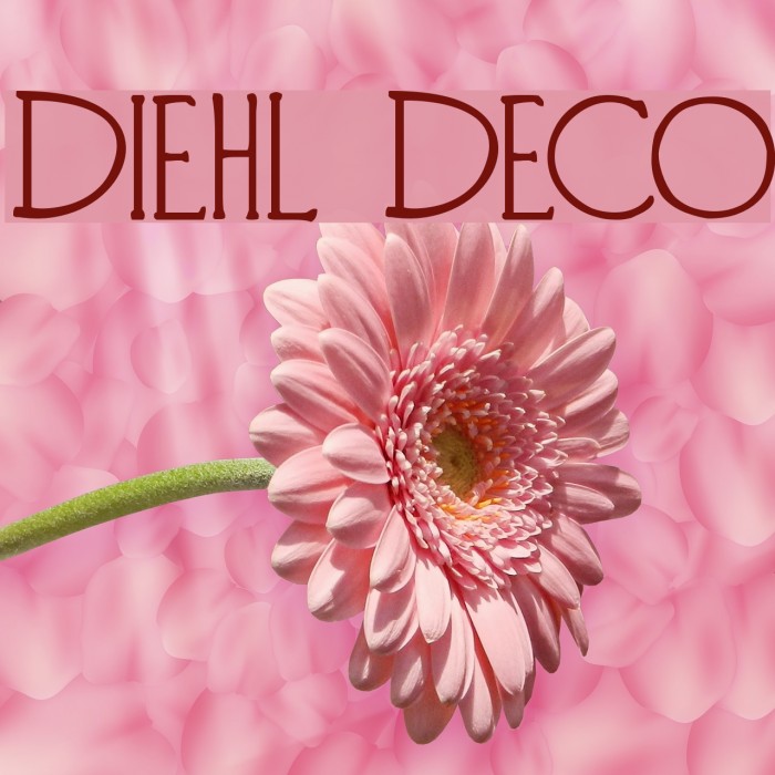 Diehl Deco Font examples