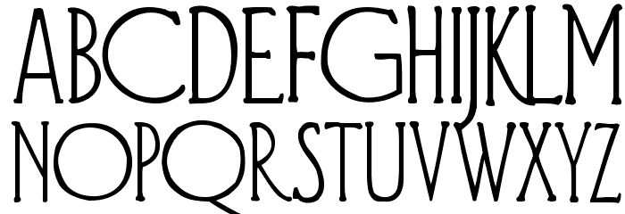Diehl Deco Font LOWERCASE