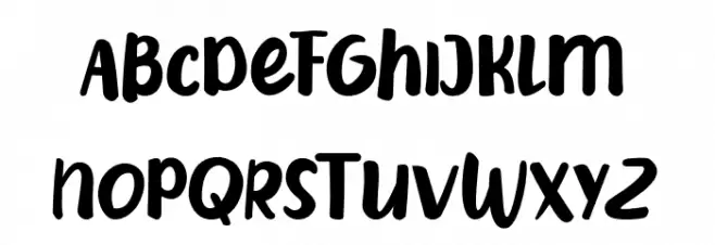 DierjaFREE フォント 大文字
