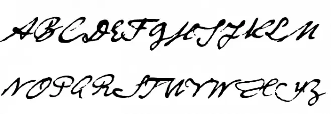 DieselRudolf-reduced Schriftart Groß