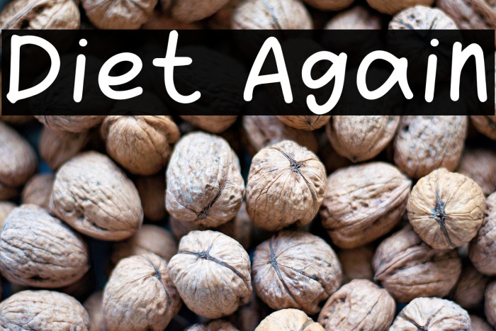 Diet Again Example 3