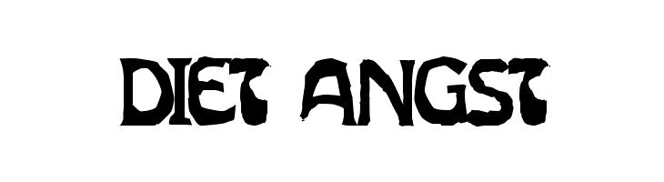 Diet Angst  नि: शुल्क फ़ॉन्ट्स डाउनलोड