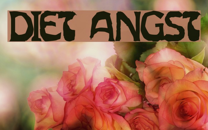 Diet Angst Example 3