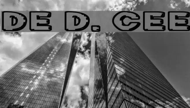 Diet Dr. Creep Font examples