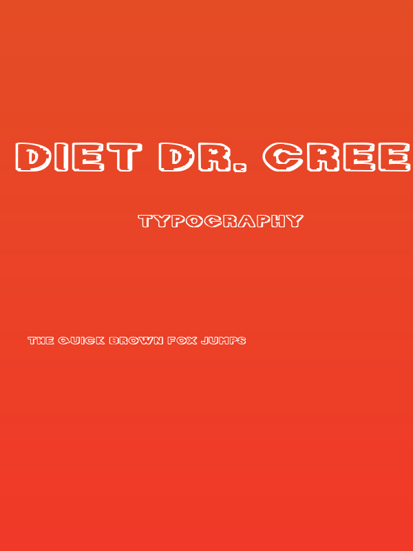 Diet Dr. Creep Poster