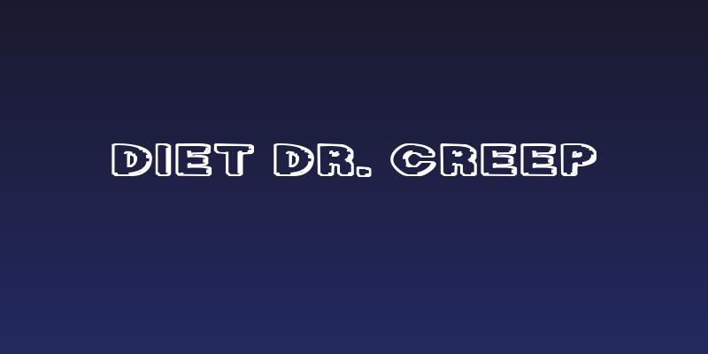 Diet Dr. Creep Social Header