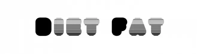 Diet Fat  Free Fonts Download