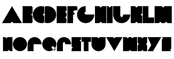 Diet PacMan Regular Font LOWERCASE