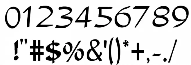 Dieter Font OTHER CHARS