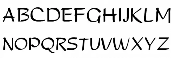 Dieter Schriftart Groß