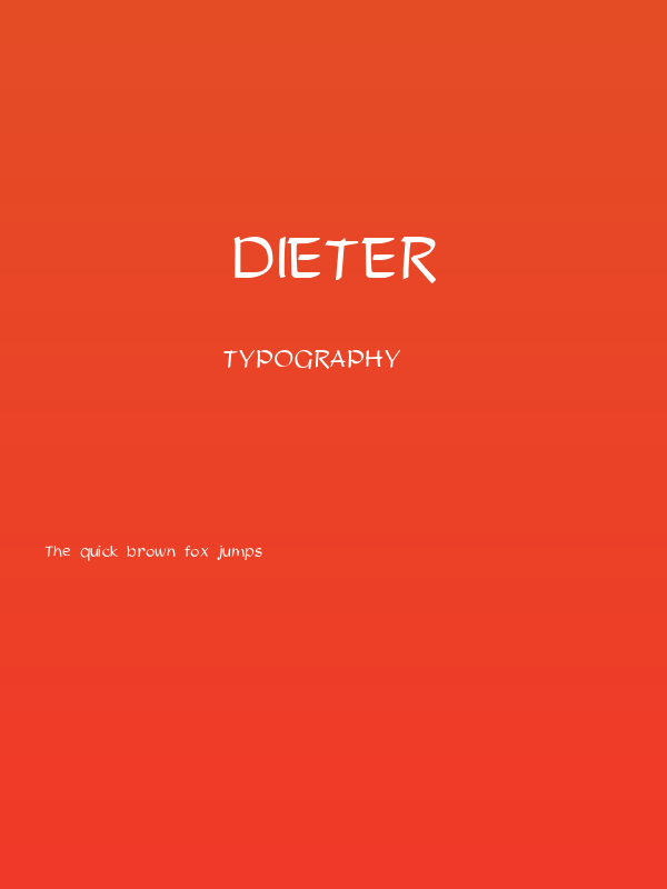Dieter Poster