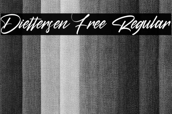 Diettersen Free Regular Example 1