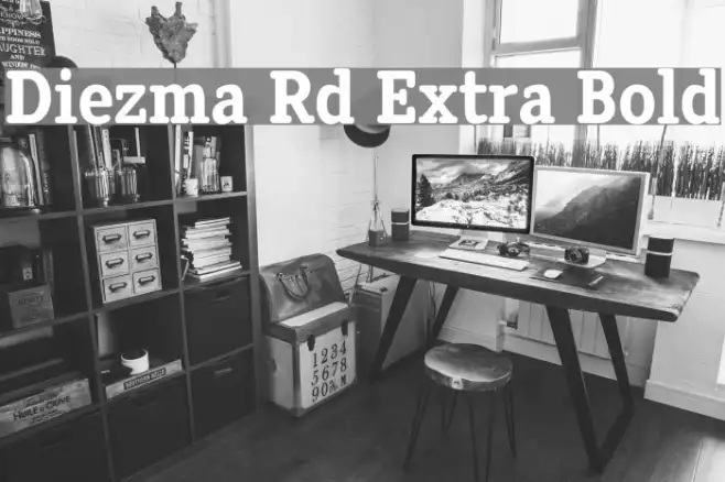 Diezma Rd Extra Bold Example 3
