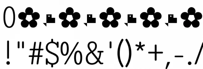 Diezma Rd Light Font OTHER CHARS